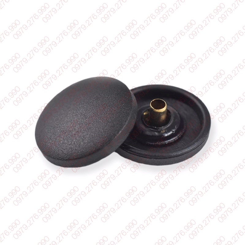 Cúc bấm 4 chi tiết 15mm ko gỉ sét- 40 bộ/1 gói