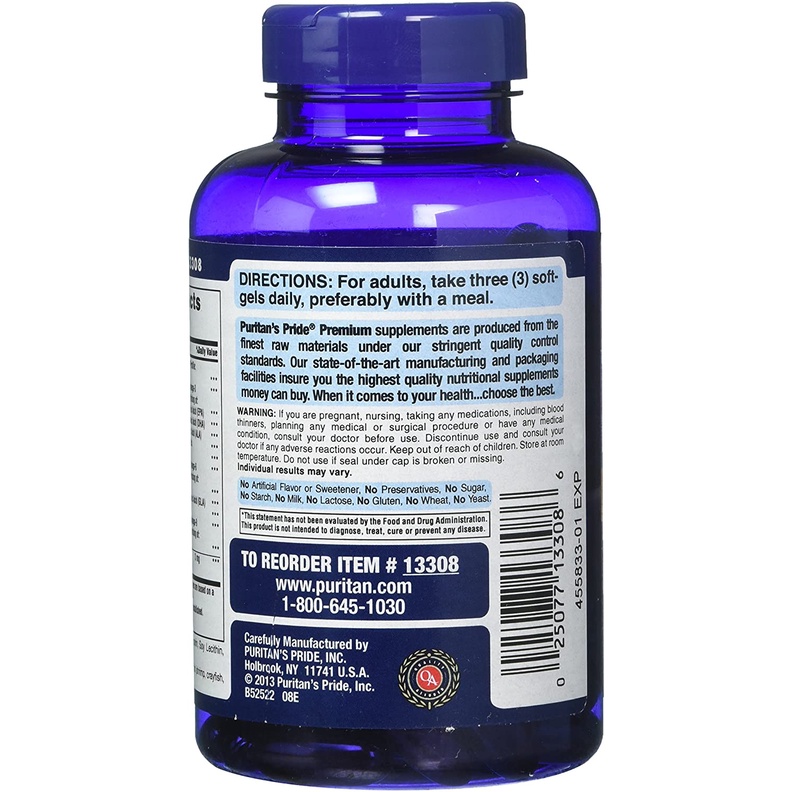 Viên uống bổ xương khớp Double Strength Glucosamine Chondroitine MSM Joint Soother Puritan's Pride của Mỹ 120 viên