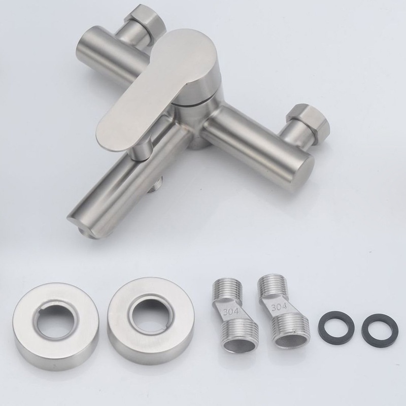 Vòi sen tắm nóng lạnh Inox SUS 304，Củ sen tắm nóng lạnh