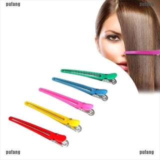 Set 10 Kẹp Tóc Nhựa Chuyên Dụng Cho Salon Làm Tóc