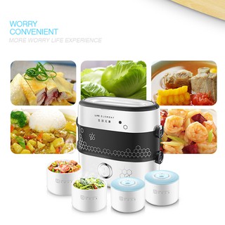Nồi hấp cơm giữ nhiệt bốn ngăn