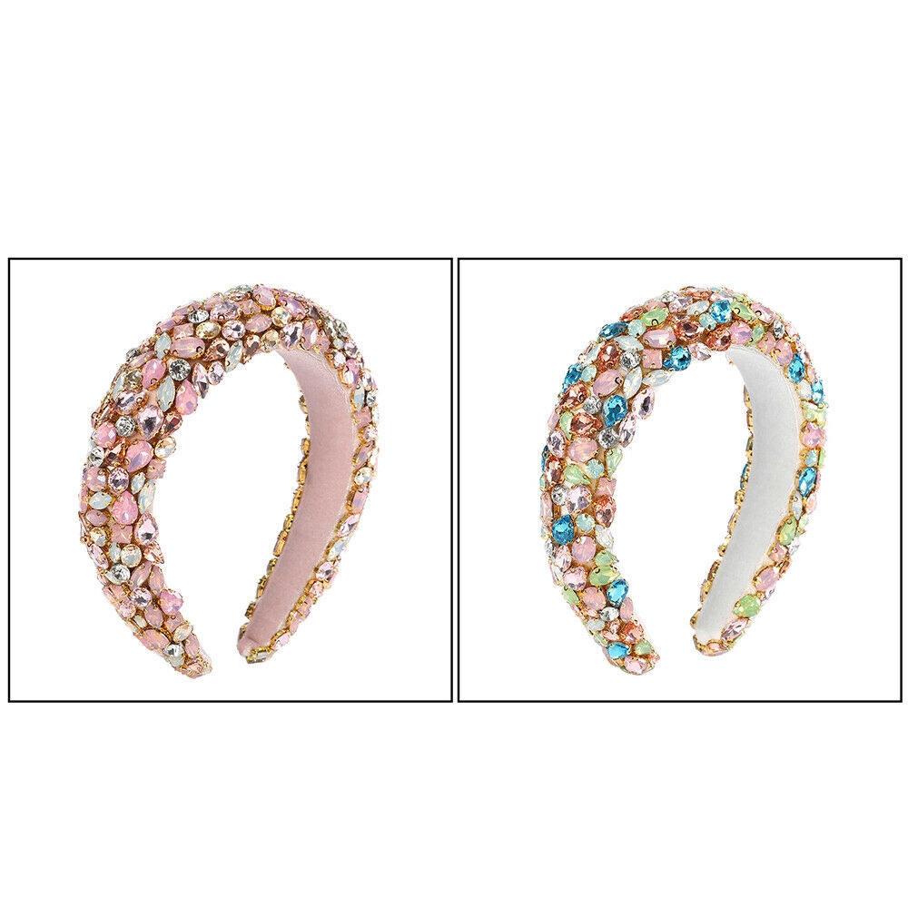 Băng Đô Cài Tóc Đính Đá Lấp Lánh Cho Nữ