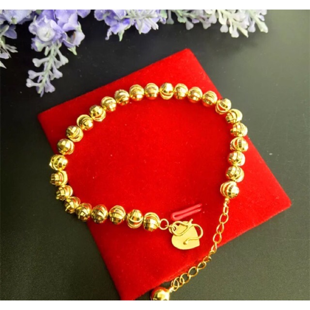 Lắc tay bi mạ vàng Thái cao cấp !