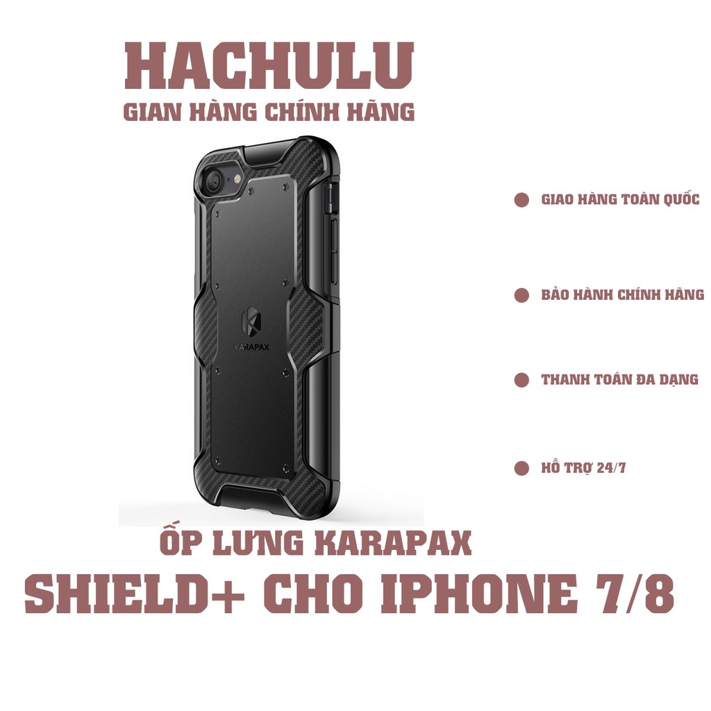 Ốp lưng KARAPAX Shield+ cho iPhone 7/8 (by ANKER) - A9020 - Không kèm hộp