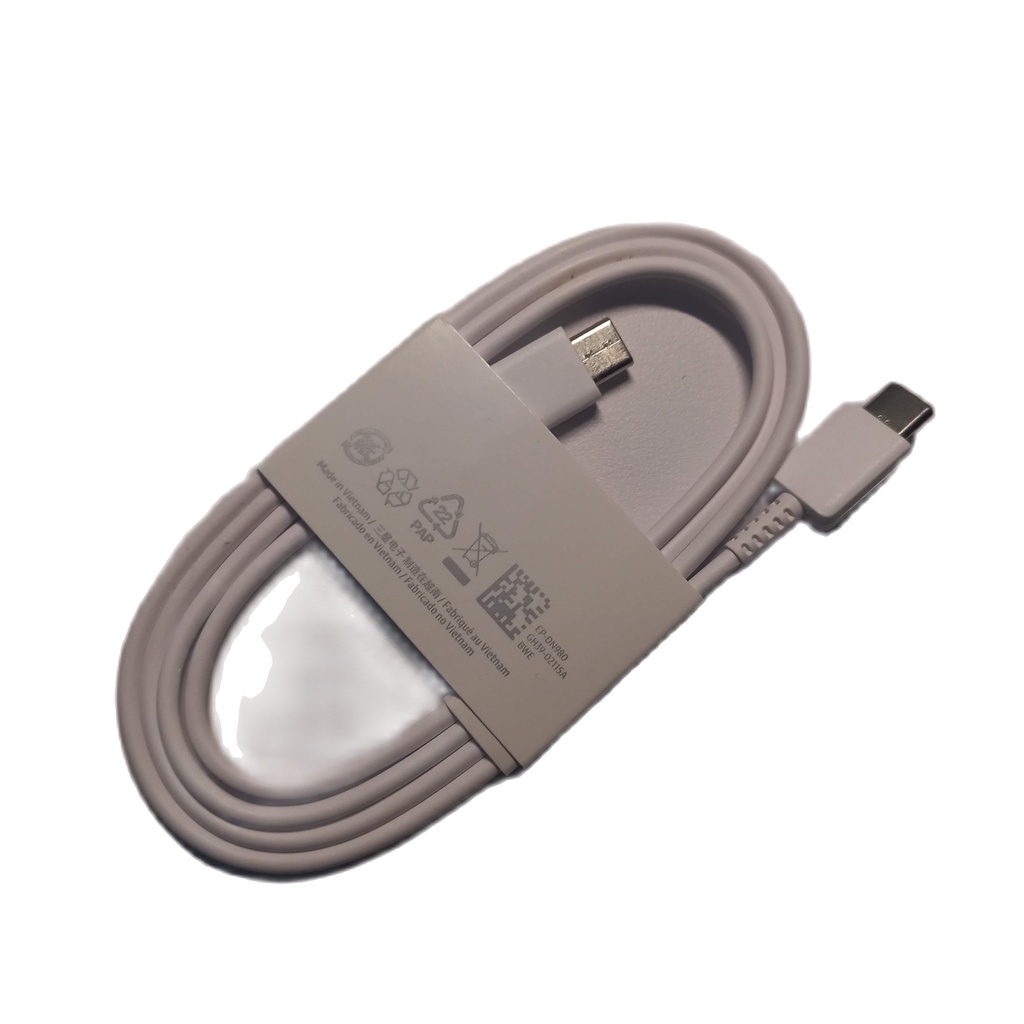 Cáp Samsung USB C to C chosamsung galaxy fold 4 3 2, flip 4 3 2, S22/S21 ultra/S20/S20 plus/Note 21 EP-DN980 GH39-02111A