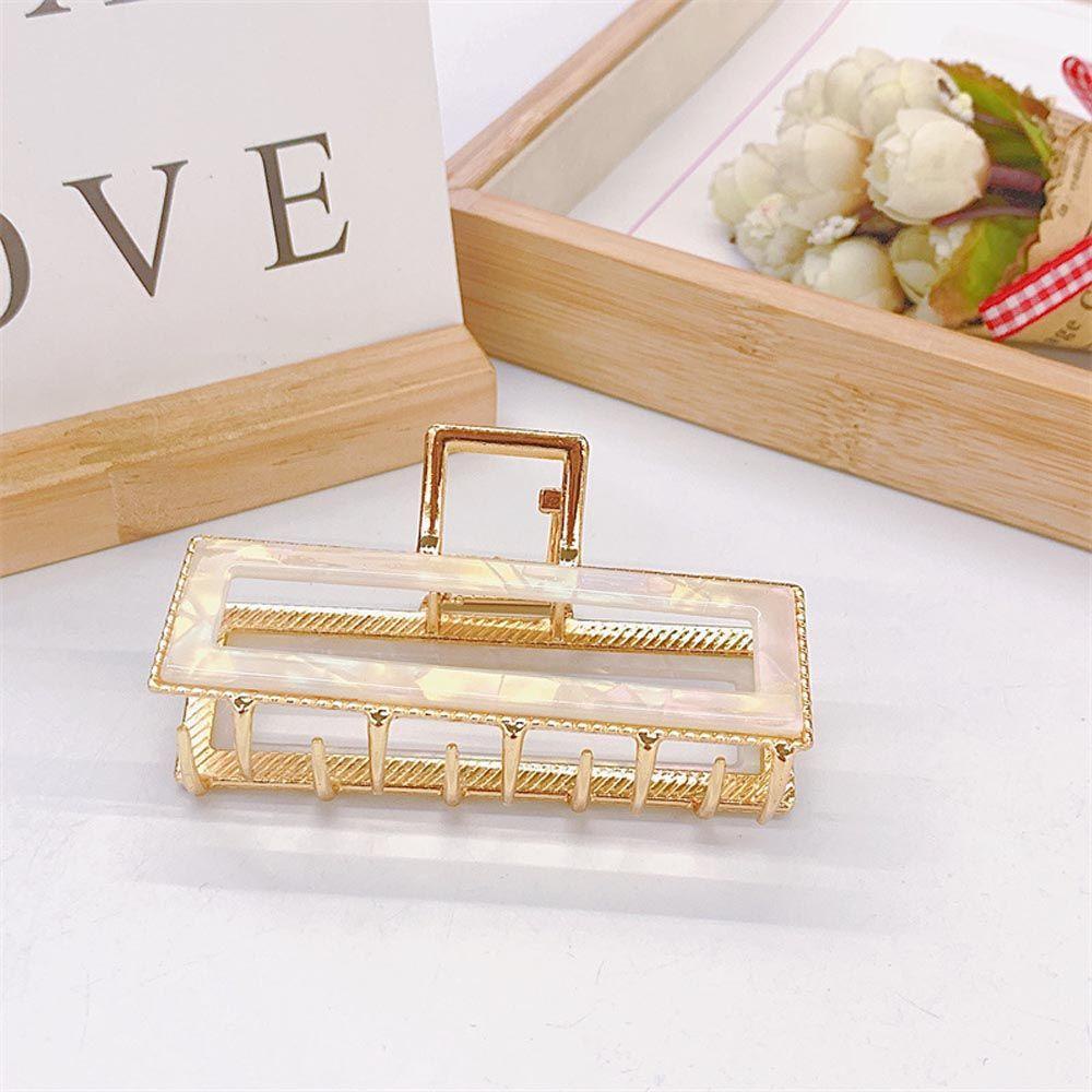 Kẹp Tóc Móng Vuốt Đính Đá Acetate Phong Cách Cổ Điển Cho Nữ Giá Đỡ