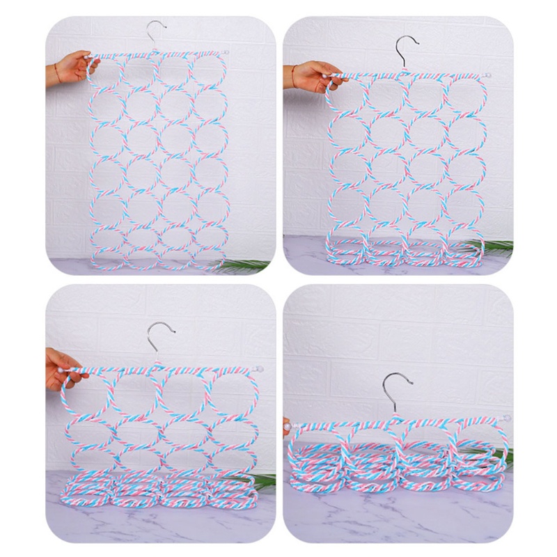 Đồ Chơi Dây Thừng Cotton Hình Vòng Nhiều Vòng Treo Lồng Chim Vẹt Màu Sắc Ngẫu Nhiên