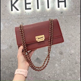 Túi C.K Khoá Gập Size 22 Màu Mới
