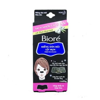 Miếng dán mũi lột mụn Pore Pack Biore'