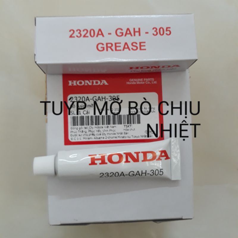 TUÝP MỠ BÒ CHỊU NHIÊT NỒI SAU XE GA