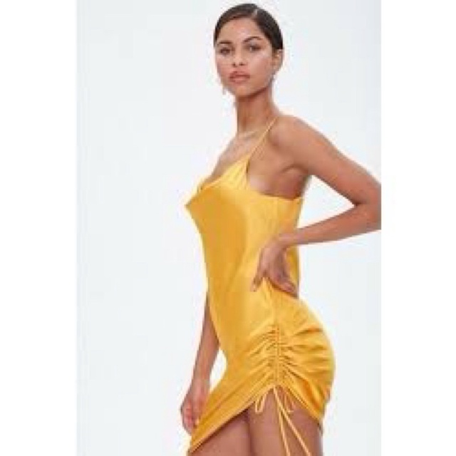 - đầm hai dây F21 rút dây sexy xuất xịn