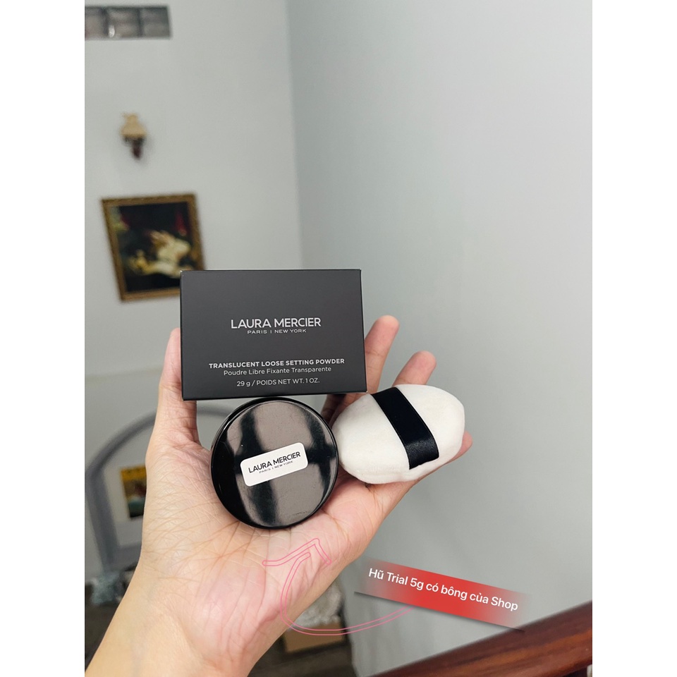 Update bao bì mới 2022 phấn phủ laura mercier loose setting powder trial - - ảnh sản phẩm 2