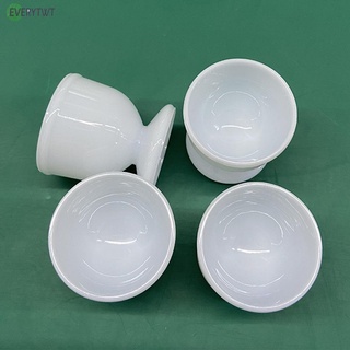 Egg Cup 4 / 8 Pcs Accessories Cup Holder Egg Scoop Hard Plastic Egg Rack