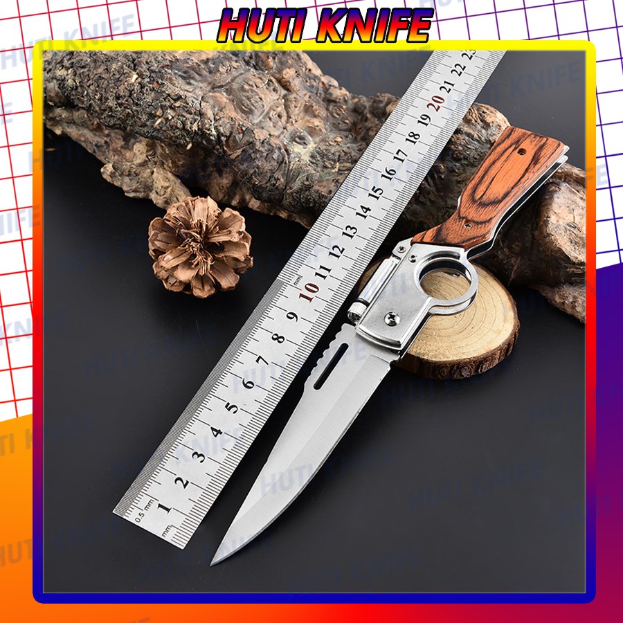 Dao phượt gấp cao cấp du lịch dã ngoại cắm trại mini giá rẻ HUTI KNIFE AK22CM | WebRaoVat - webraovat.net.vn