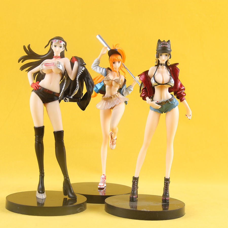 Mô Hình Nhân Vật Nico Robin Boa Hancock Trong Phim Hoạt Hình One PIECE Kích Thước 19cm