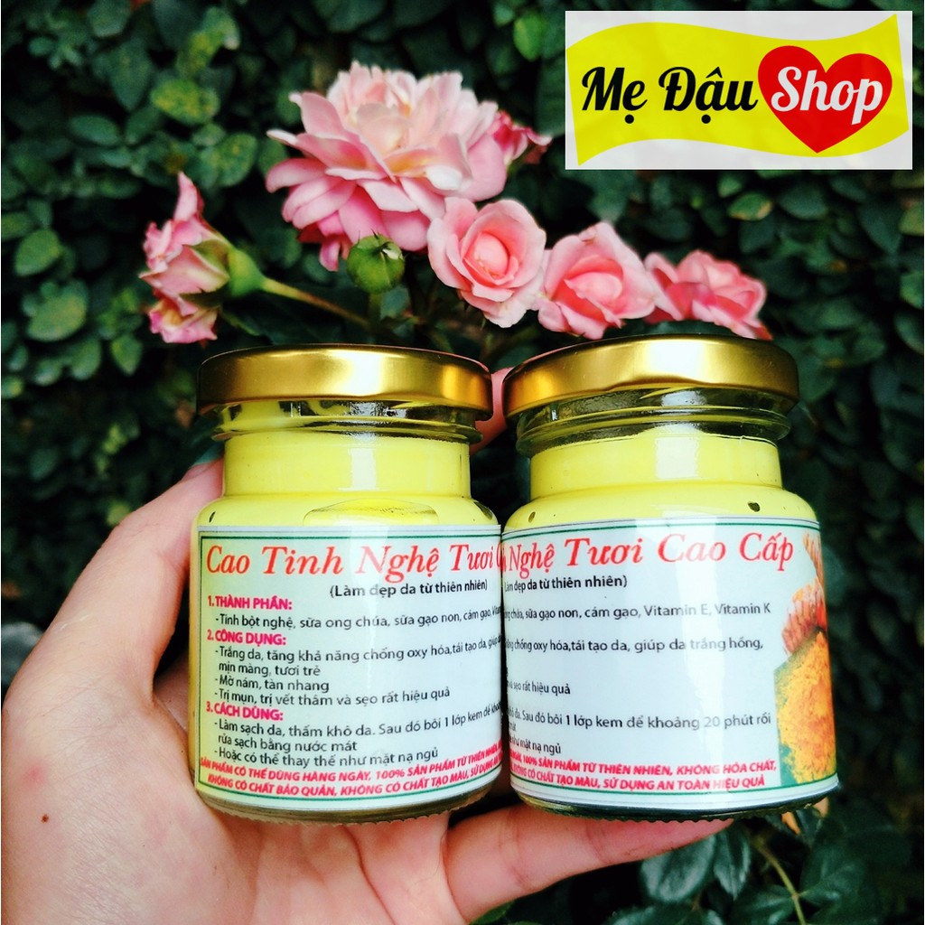 Cao tinh nghệ tươi handmade - Mẹ Đậu Shop | BigBuy360 - bigbuy360.vn