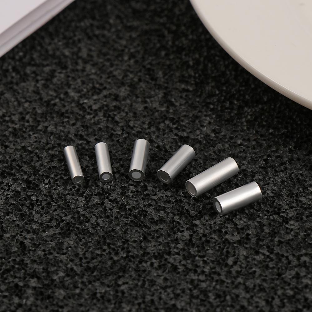 Set 100 Ống Nối Dây Câu Cá Bằng Thép Không Gỉ Chất Lượng Cao