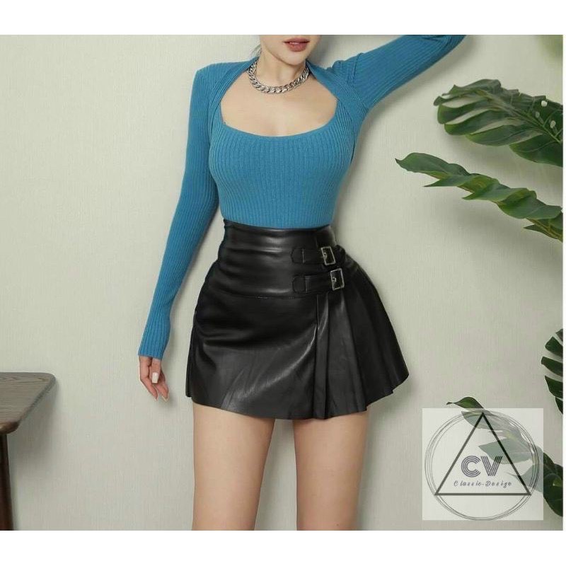 Bán sỉ chân váy da xoè | BigBuy360 - bigbuy360.vn