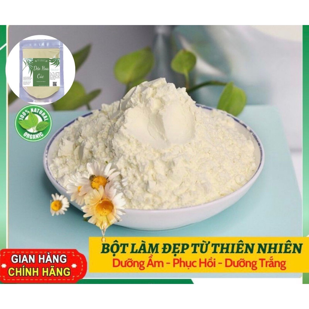 bột mặt nạ thạch dẻo hoa  cúc 100gr