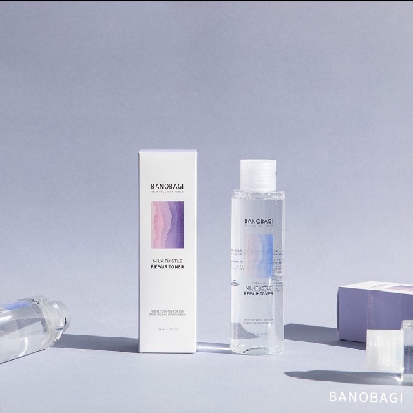Nước Hoa Hồng Dưỡng Ẩm Làm Sáng Phục Hồi Da Banobagi Milk Thistle Repair Toner 200ml