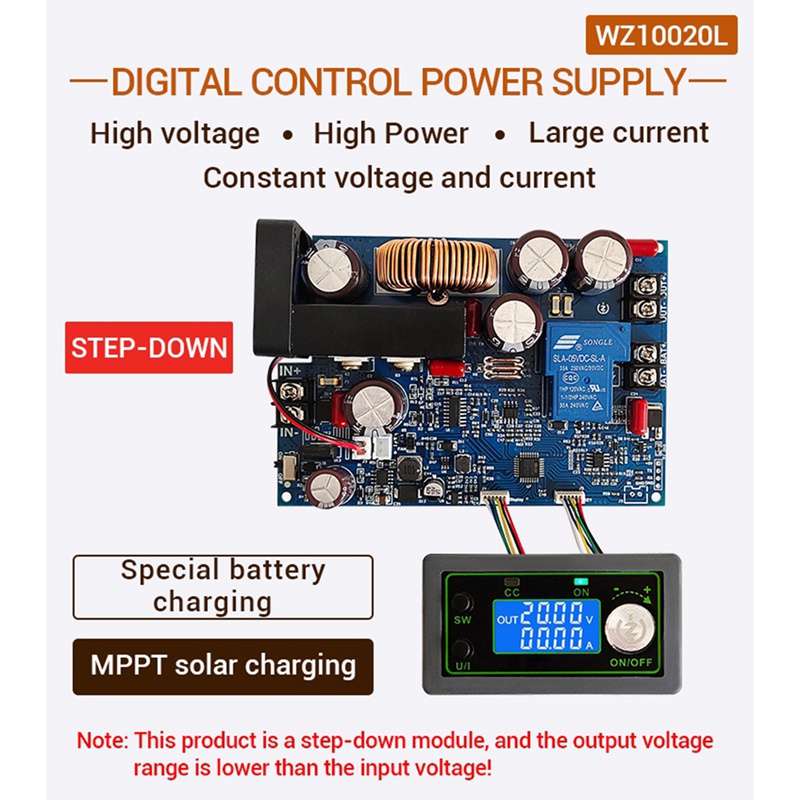 Mô Đun Hạ Áp MPPT 100V 1000W Chất Lượng Cao