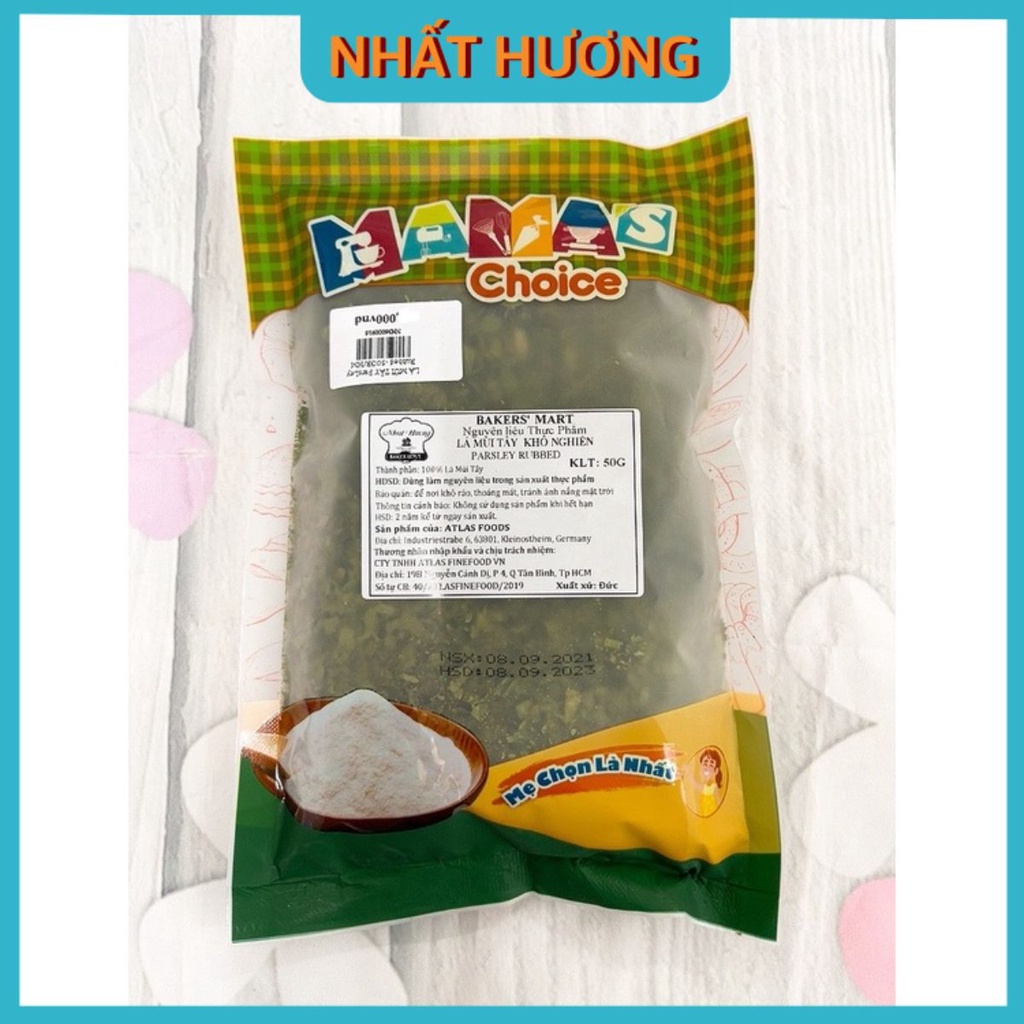 Lá Mùi Tây Khô Nghiền Parsley 50gr