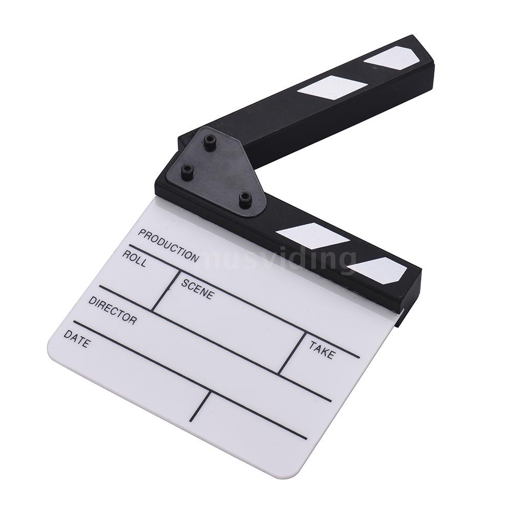 Clapboard phụ kiện quay phim chuyên nghiệp bằng acrylic