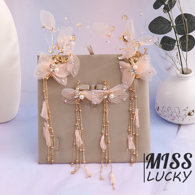 Phụ kiện tóc phong cách retro thời trang cho nữ