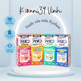 Nước rửa mắt kobayashi eyebon w vitamin 500ml | dung dịch rửa mắt - konni39 vinh