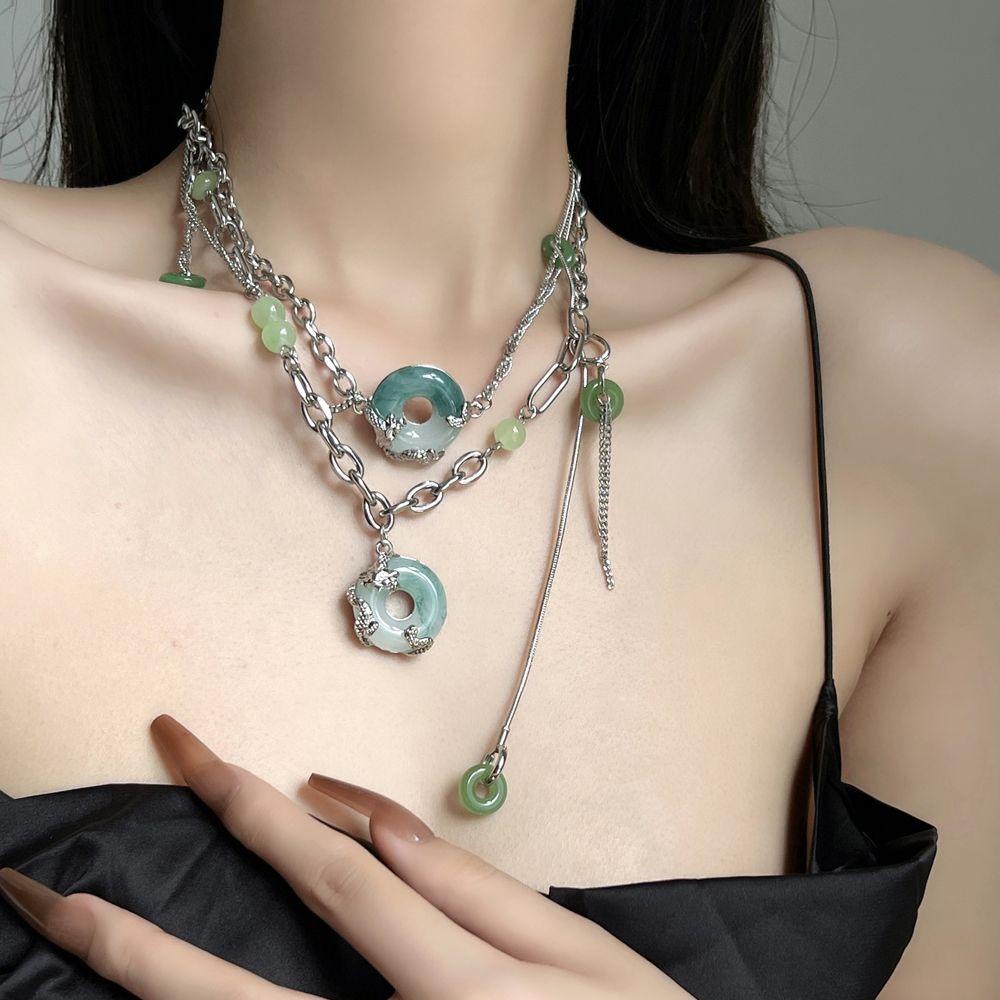Vòng Cổ Choker Hình Rồng May Mắn Phong Cách Trung Hoa Cổ Điển Dành Cho Nữ