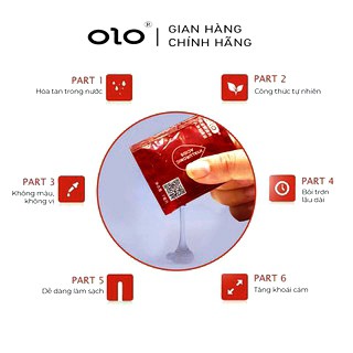 [Freeship] Gel Bôi Trơn OLO Cao Cấp Gốc Nước Dễ Rửa Sạch,Tăng Khoái Cảm Gói 7ml- giadunglaba