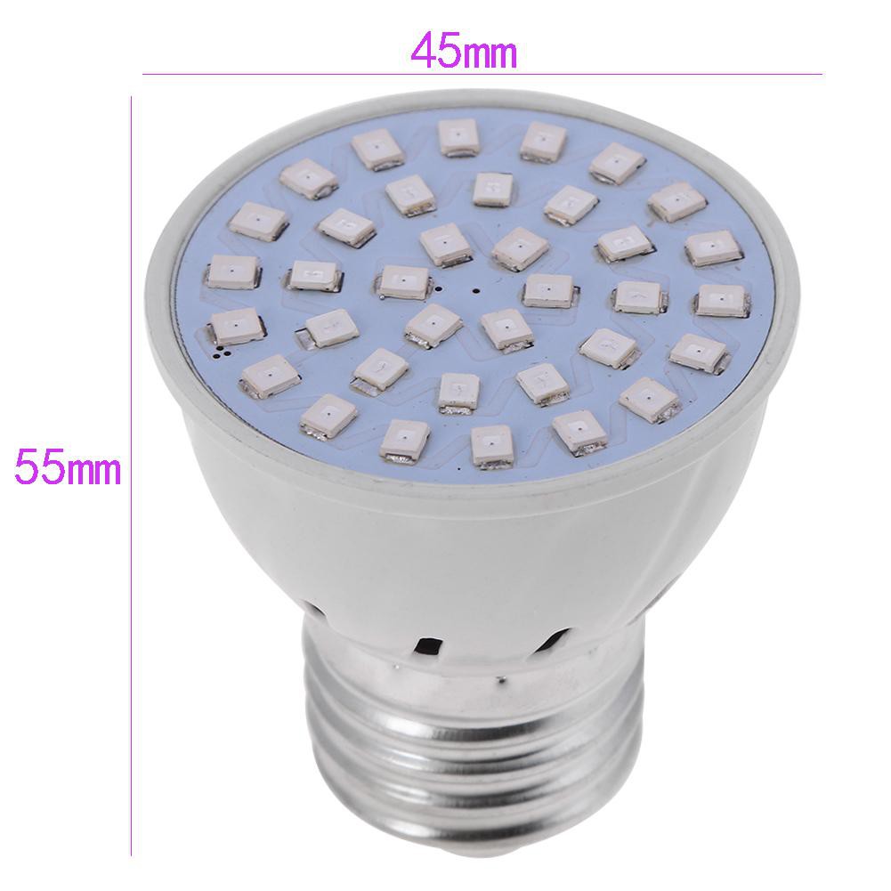 Đèn LED kích thích tăng trưởng cho cây trồng 220V E27 2835 SMD màu xanh lam và đỏ