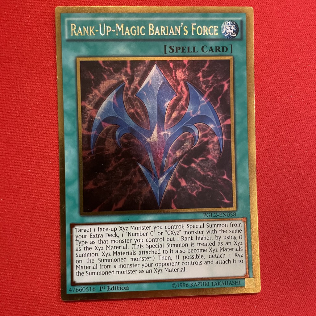 [EN][Thẻ Bài Yugioh Chính Hãng] Rank-Up-Magic Barian's Force