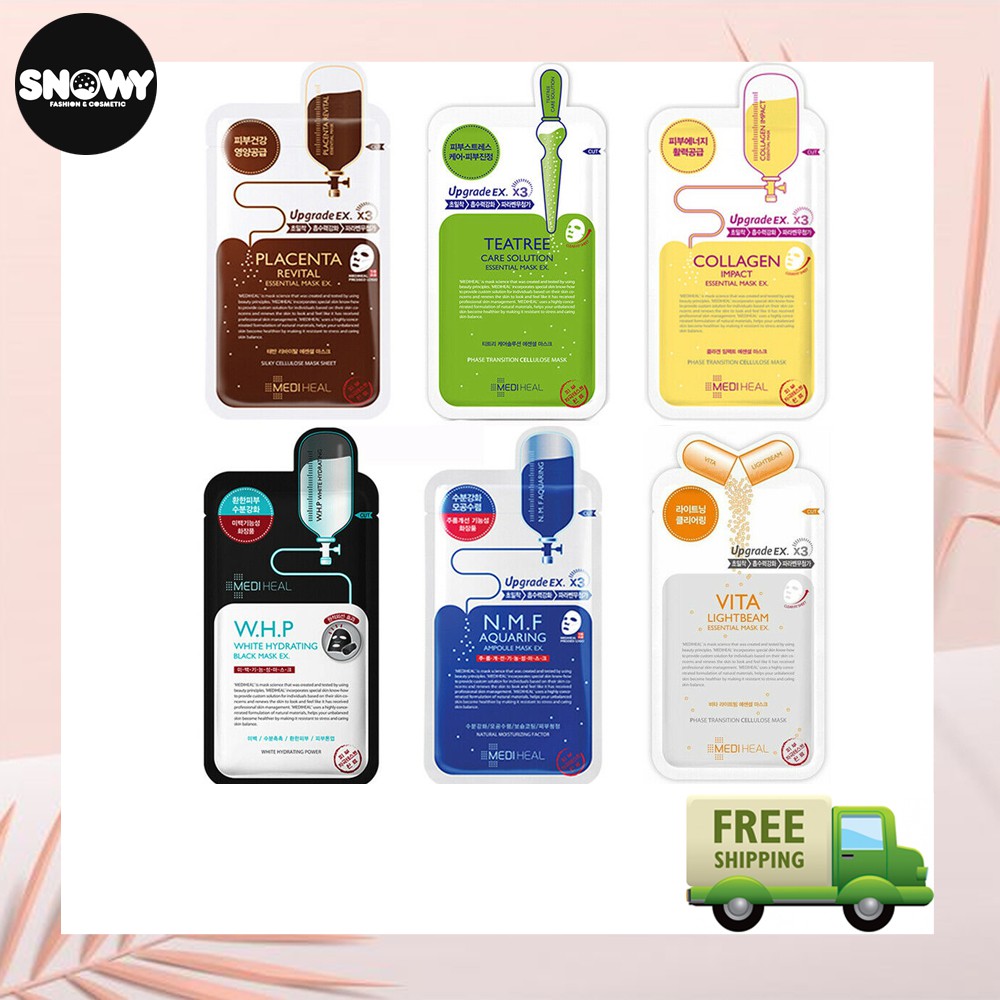 Combo 10 Miếng Mặt Nạ Mediheal (Không Hộp)