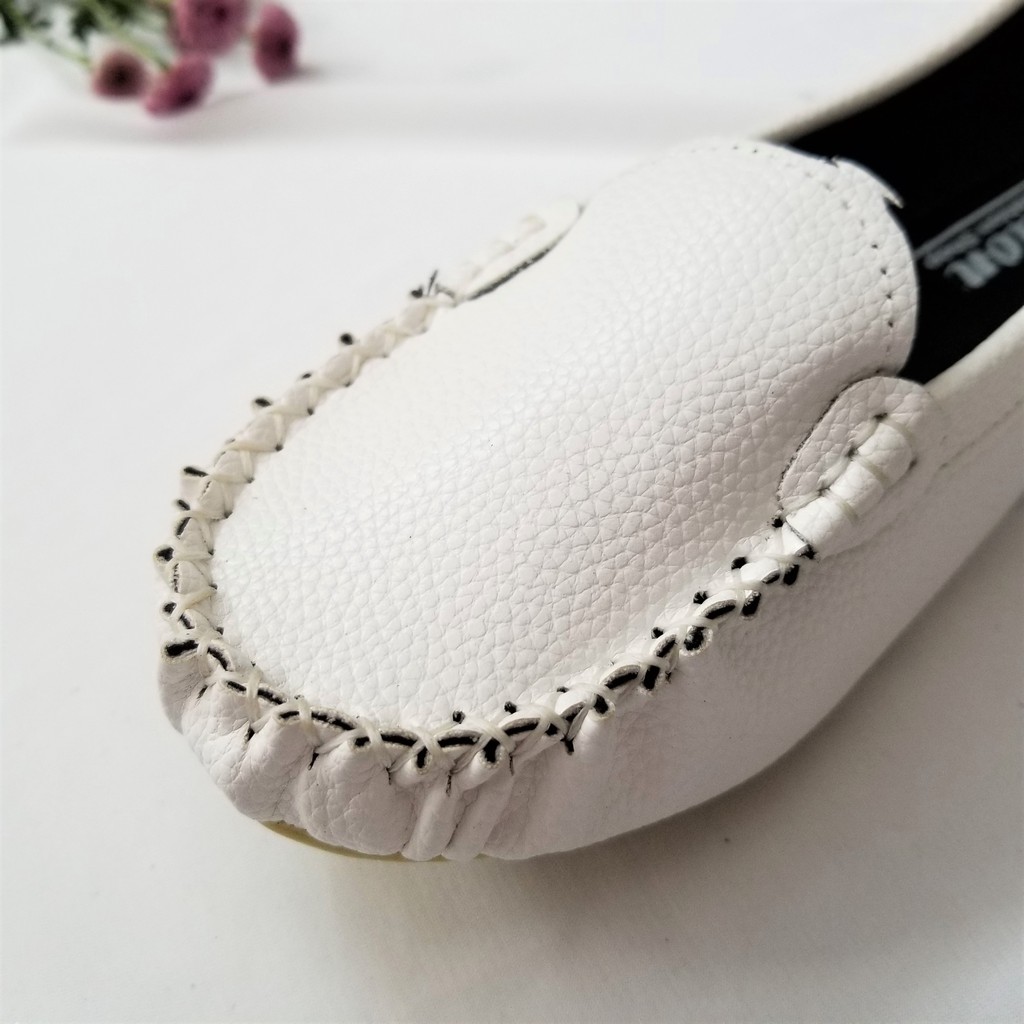 [SALE XẢ HÀNG] Giày mọi trơn da mềm vintage siêu êm SALE | BigBuy360 - bigbuy360.vn