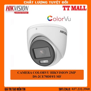 CAMERA CÓ MÀU BAN ĐÊM 2MP HIKVISION DS-2CE70DF0T-MF- HÀNG CHÍNH HÃNG- BẢO HÀNH 2 NĂM