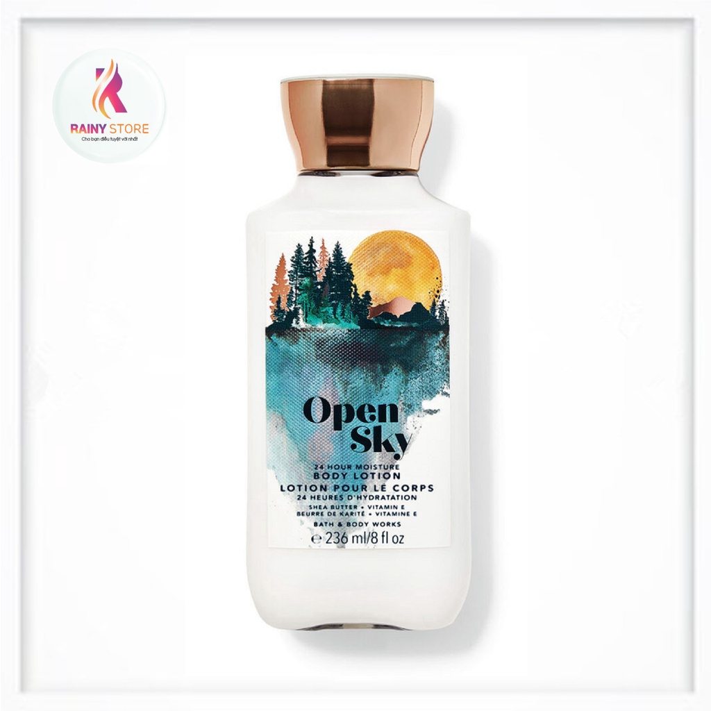 Sữa dưỡng thể Bath &amp; Body Works Open Sky 236ml