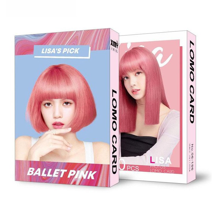 Lomo card hộp thẻ ảnh nhóm nhạc Kpop Blackpink