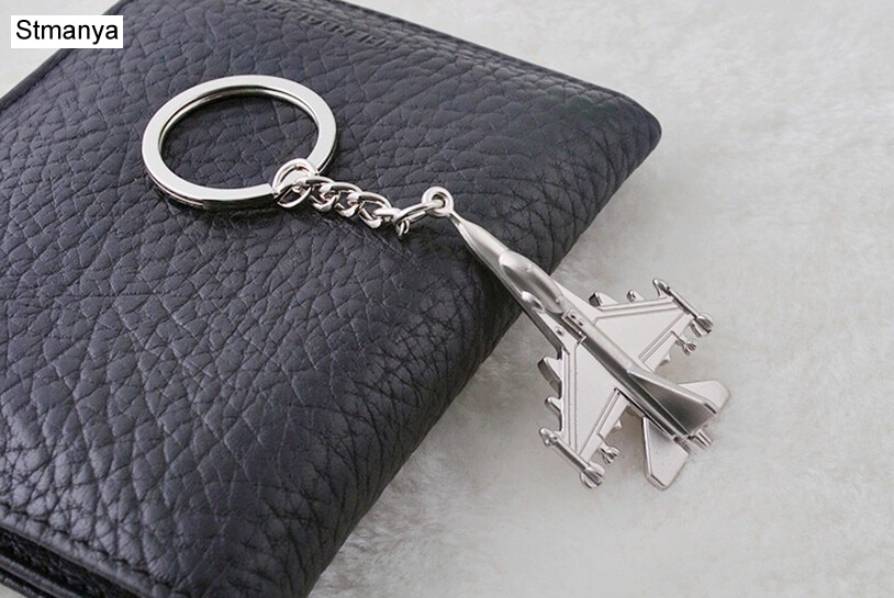 Mới Móc Khóa Kim Loại Hình Máy Bay