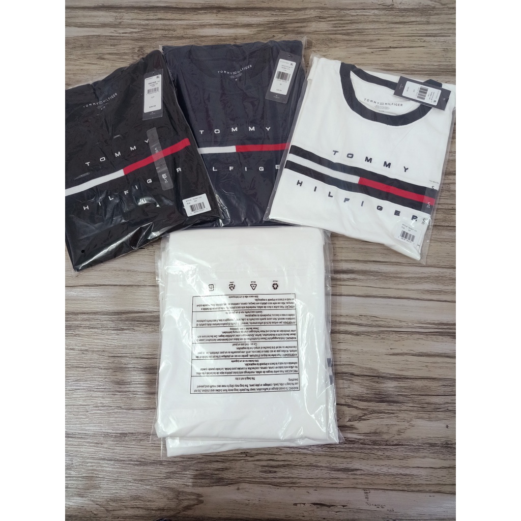 Áo thun Chính Hãng Tommy Essential flat logo Tshirt bản 2022 .Có thêm màu blue Navy