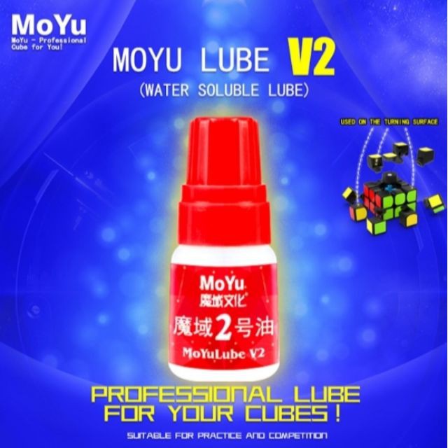 Dầu Bôi Trơn Cho Rubik MoYu Lube v1 v2 v3 Phụ Kiện Đồ Chơi Rubik