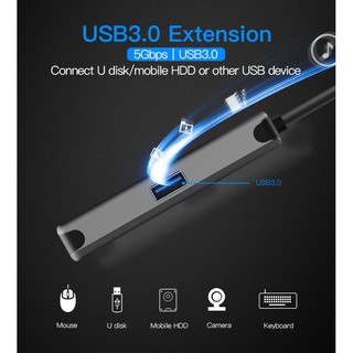 CÁP CHUYỂN ĐỔI TYPE-C SANG TYPE-C/HDMI 4K/USB 3.0 VENTION CGIHA
