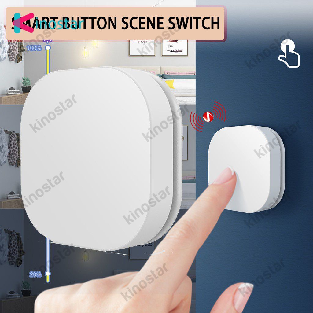 . Tuya ZigBee 3.0 Thông Minh Nút Công Tắc Điều Khiển Từ Xa Không Dây Công Tắc Đa Cảnh Bộ Điều Khiển Tự Động Hóa Nhà