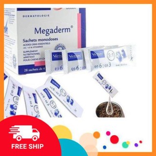 NLQK Gel dưỡng lông cho chó mèo Megaderm NL
