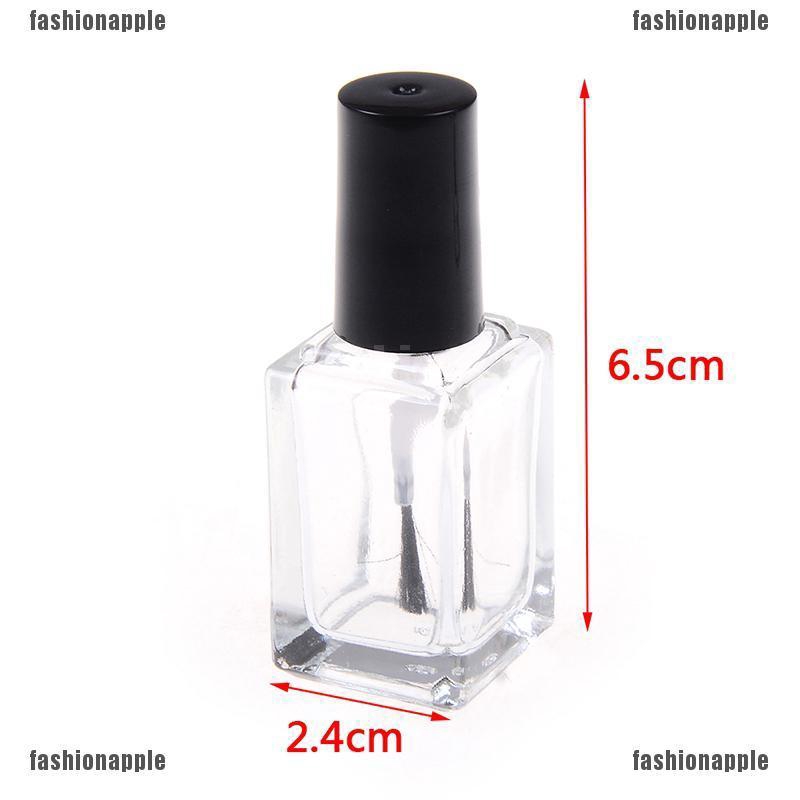 ❀❀ 1 Lọ Thủy Tinh Rỗng Đựng Dầu Đánh Bóng Móng Tay 5 / 10 / 15ml