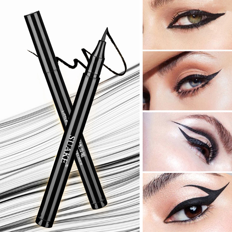 Bút Kẻ Mắt Dạng Lỏng Trang Điểm Lâu Trôi Nhanh Khô Chống Thấm Nước 24h