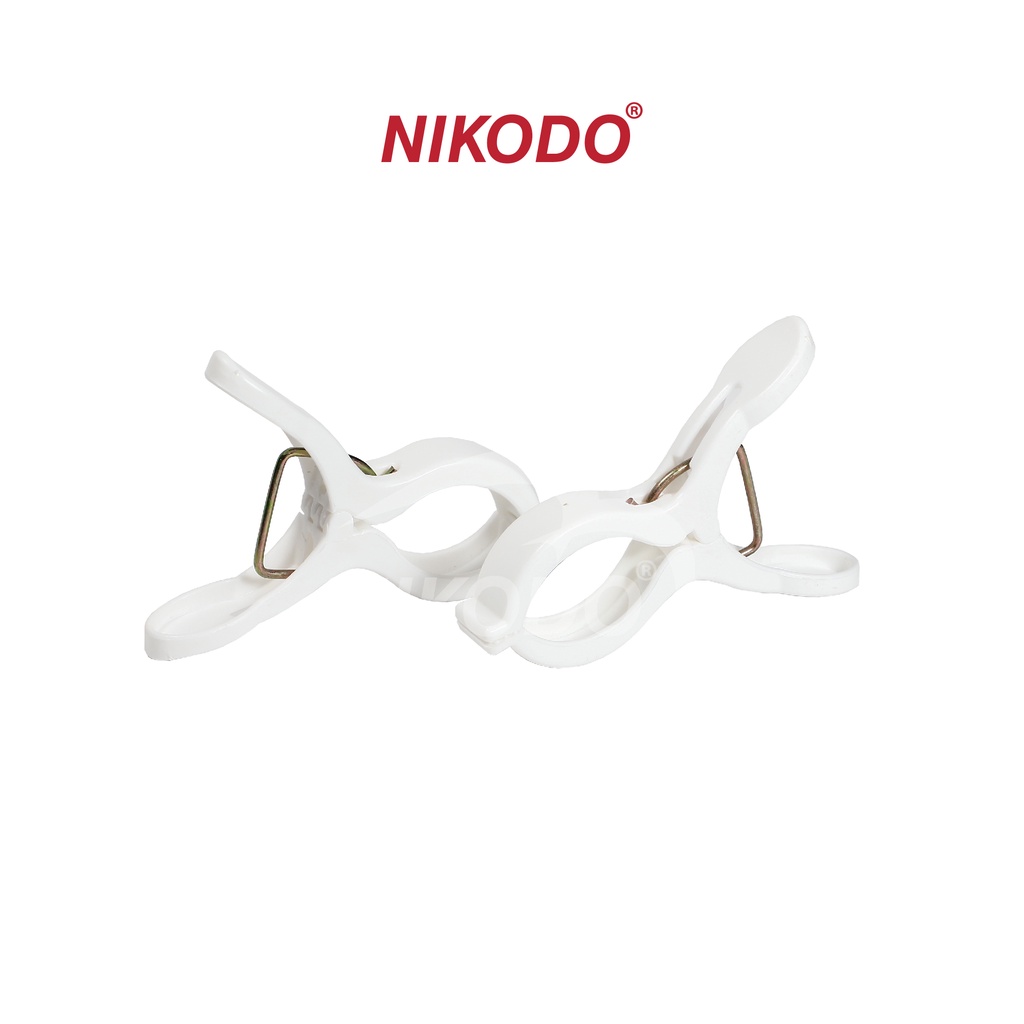 Kẹp nhựa cố định khuôn Yến giá rẻ hình con cá combo 12 cái, kẹp quần áo - Phụ kiện yến sào giá sỉ Nikodo