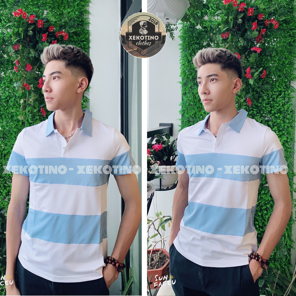 ❤ Áo thun Polo nam ❤ Chất Vải Cá Sấu Co giãn tốt , Áo Polo nam Cổ Bẻ Ngắn Tay  Lịch lãm, Trẻ Trung XEKOTINO | BigBuy360 - bigbuy360.vn