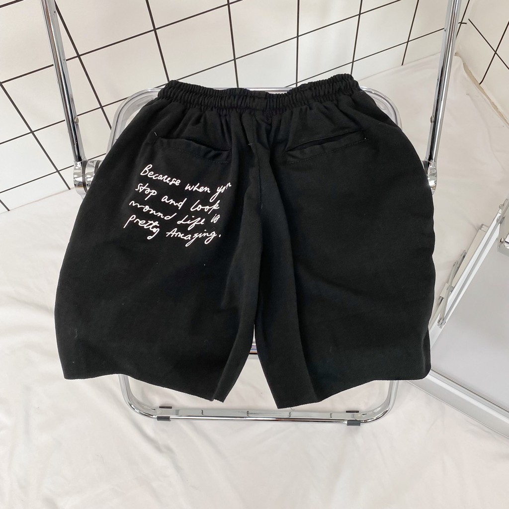 Quần short form rộng PETY ulzzang (ảnh thật + có quà tặng kèm)