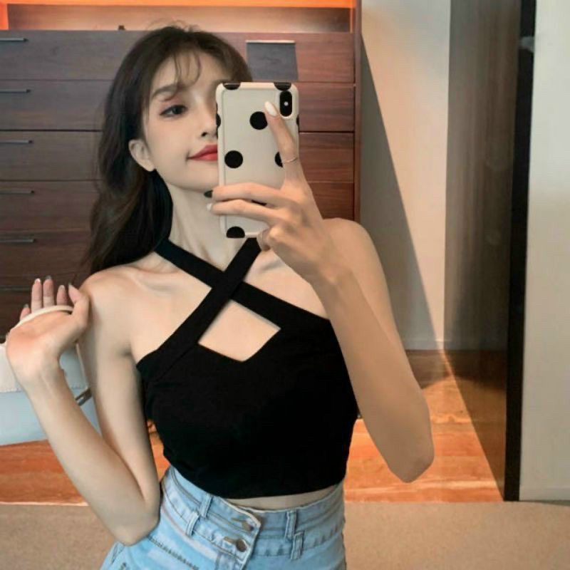 Áo dây bảng to chéo cổ hot hit sexy (U.NG-A15